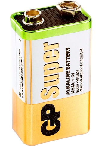 GP Batteries Batterie »Super Alkaline 9V«, 9 V, (1 St.) kaufen