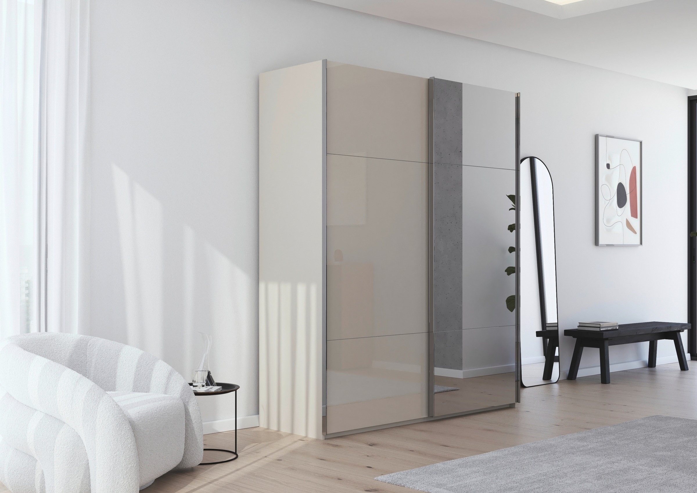 rauch Schwebetürenschrank "Kleiderschrank Schrank Garderobe Schlafzimmersch günstig online kaufen