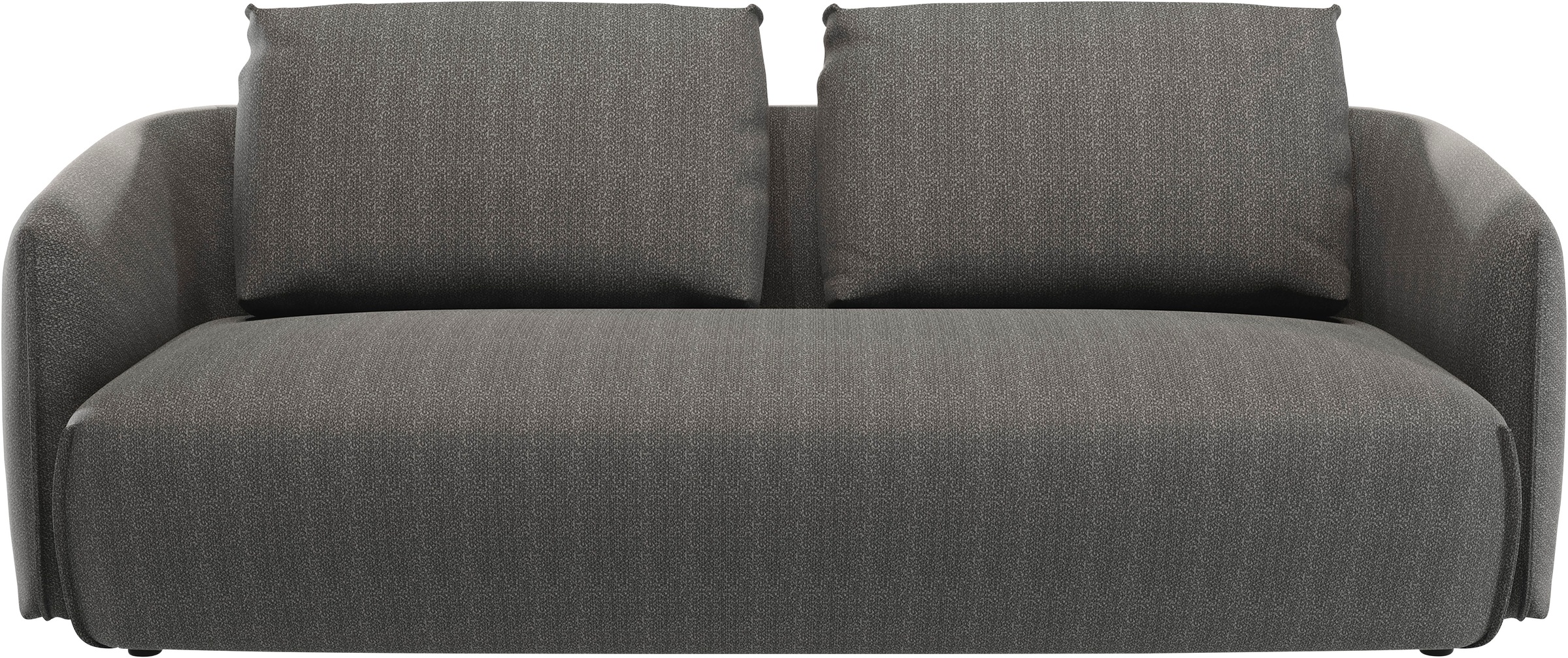 Guido Maria Kretschmer Home&Living 3-Sitzer »Shawn Designsofa mit elegant geschwungen Armlehnen, bequem«, organischer Form, mit hochwertigem Bezug