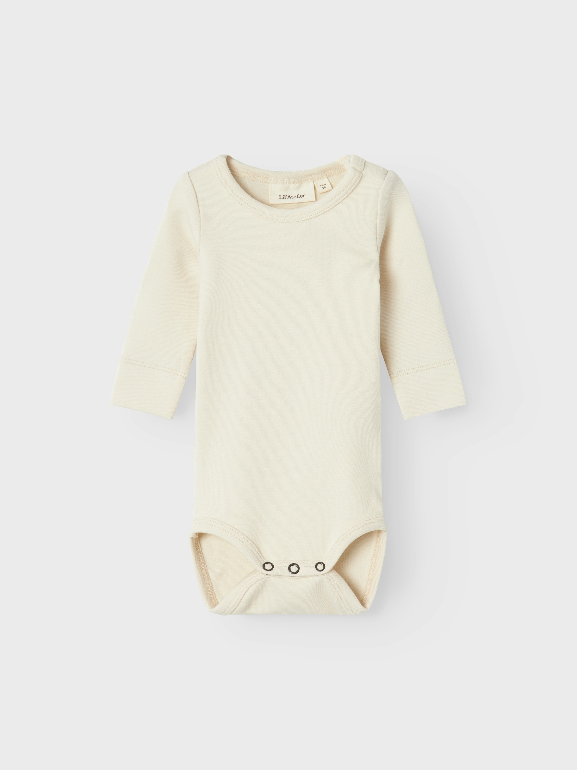 Lil' Atelier Langarmbody »NBNGAYO LS SLIM BODY LIL NOOS« Baumwollmischung