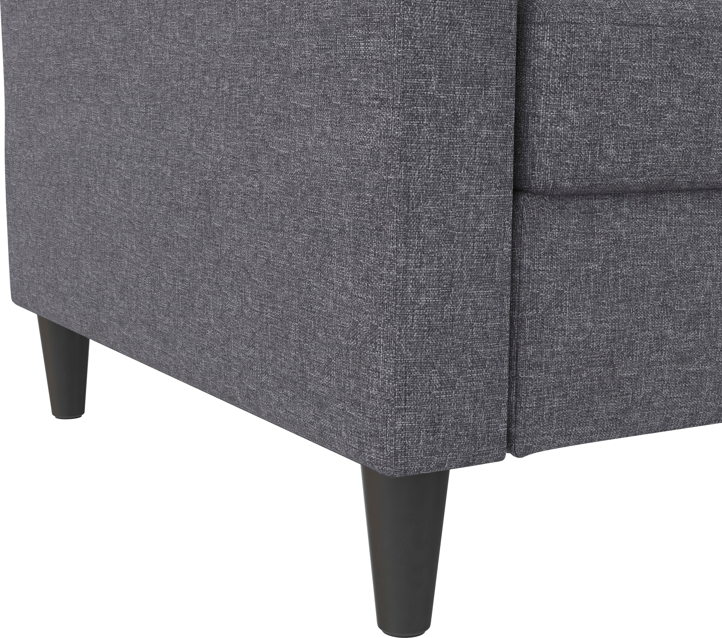 Dorel Home 3-Sitzer »Hartford II«, Bettfunktion, Rückenlehne 2-teilig, 3-fach verstellbar, Sitzhöhe 43 cm