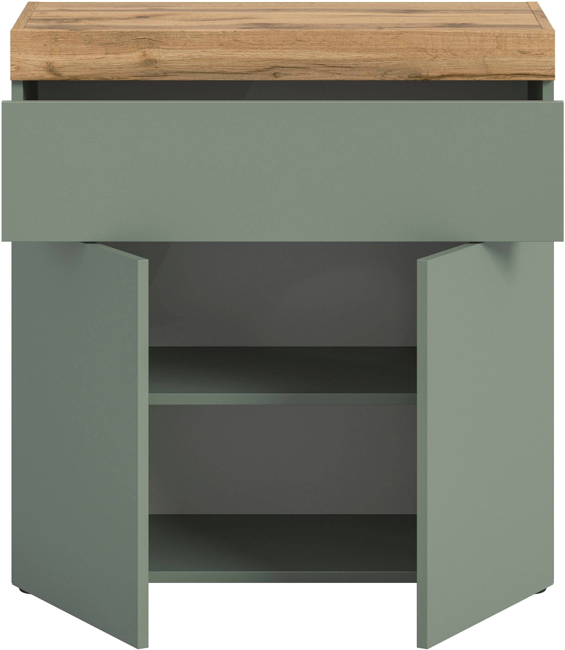 OTTO home Kommode »MAMBO, Breite 77 cm, Höhe 80 cm« 1 Stk. tlg. Kommode, Anrichte, Wohnzimmer, Schlafzimmer