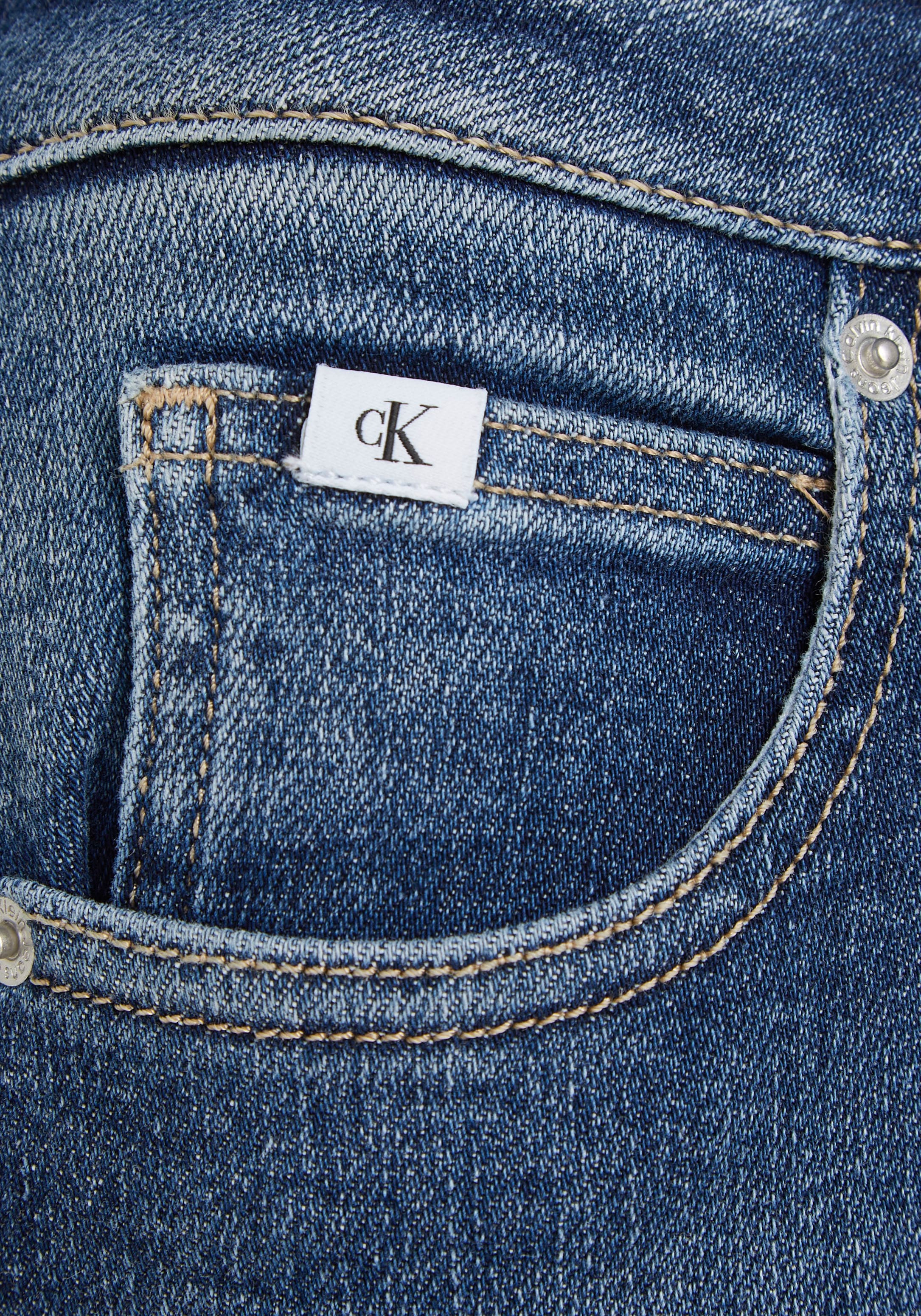 Calvin Klein Jeans Skinny-fit-Jeans »HIGH RISE 5-Pocket-Style SKINNY«, im bestellen