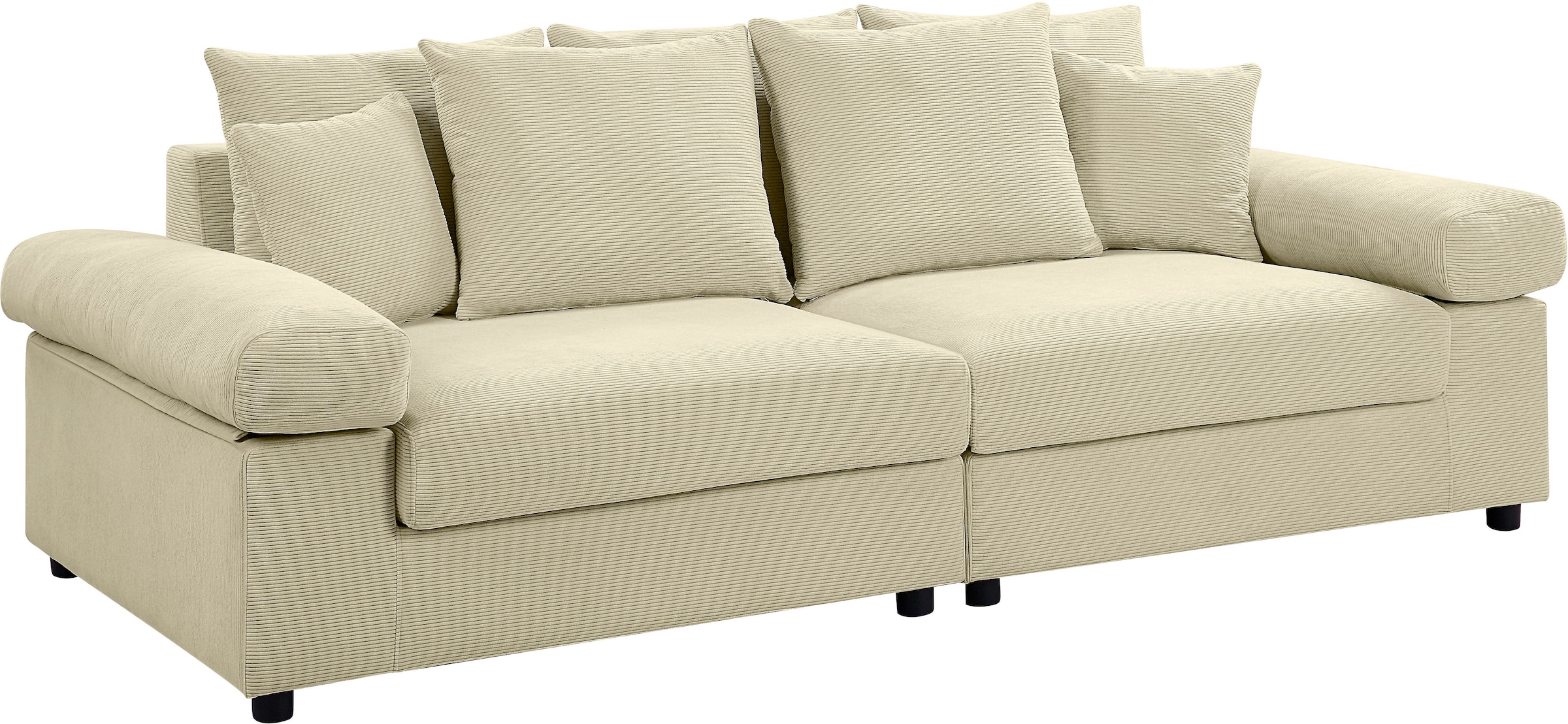 XXL-Sitzfläche, im frei collection Federkern, Raum home »Bjoern«, mit auf ATLANTIC stellbar kaufen mit Rechnung Cord-Bezug, Big-Sofa