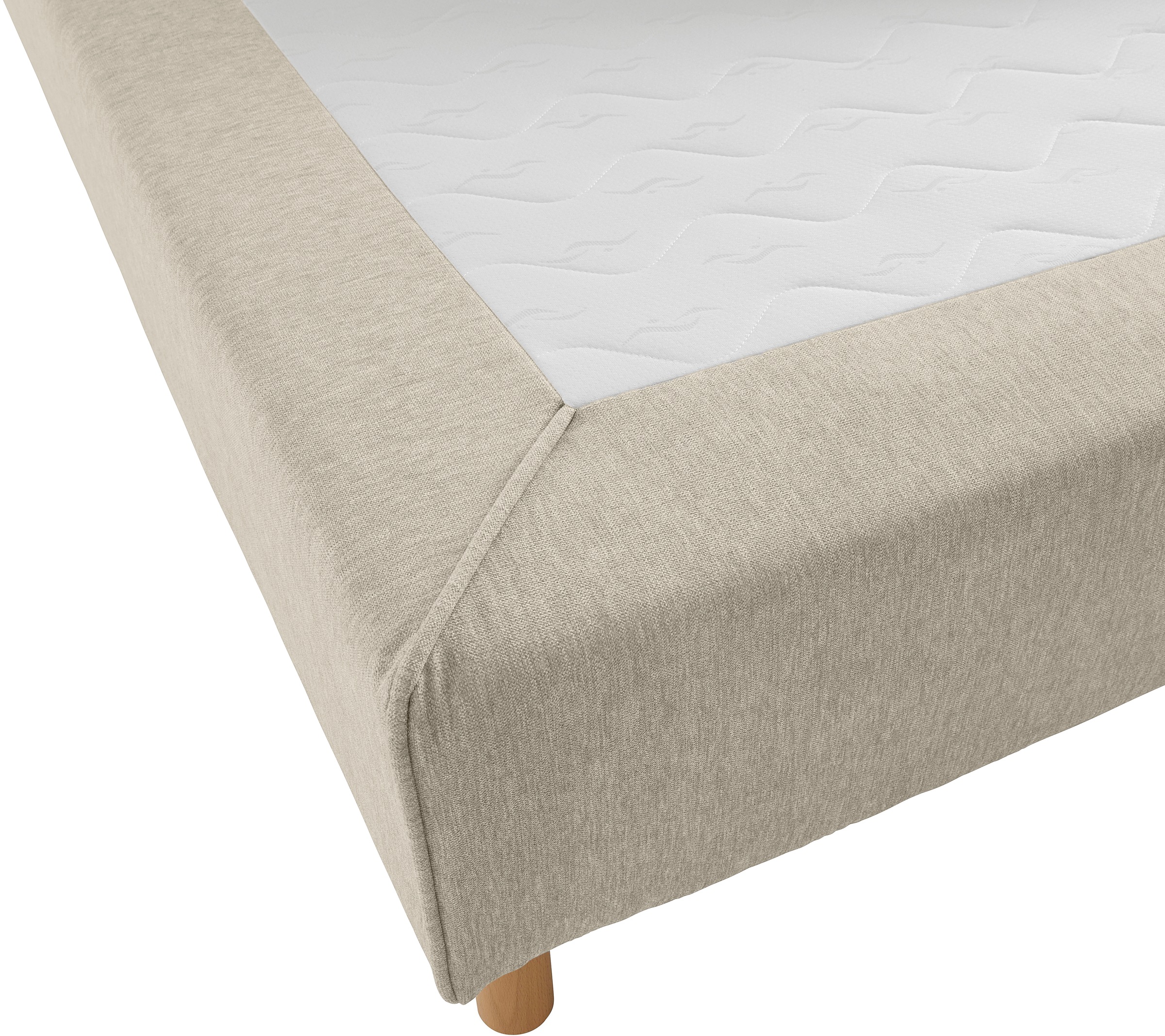 Home affaire Boxspringbett »Heimatblick 100x200cm beliebig erweiterbar zu Doppel- und Familienbett«, Einzelbett, Hotelbett erhältlich in H2,H3 & H4