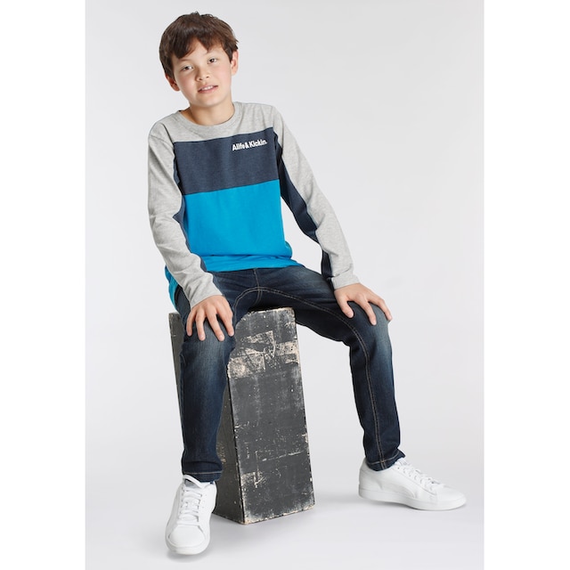 Alife & Kickin Straight-Jeans »für Jungen«, mit Logo-Print im Hosenbund,  schmale Form online bei