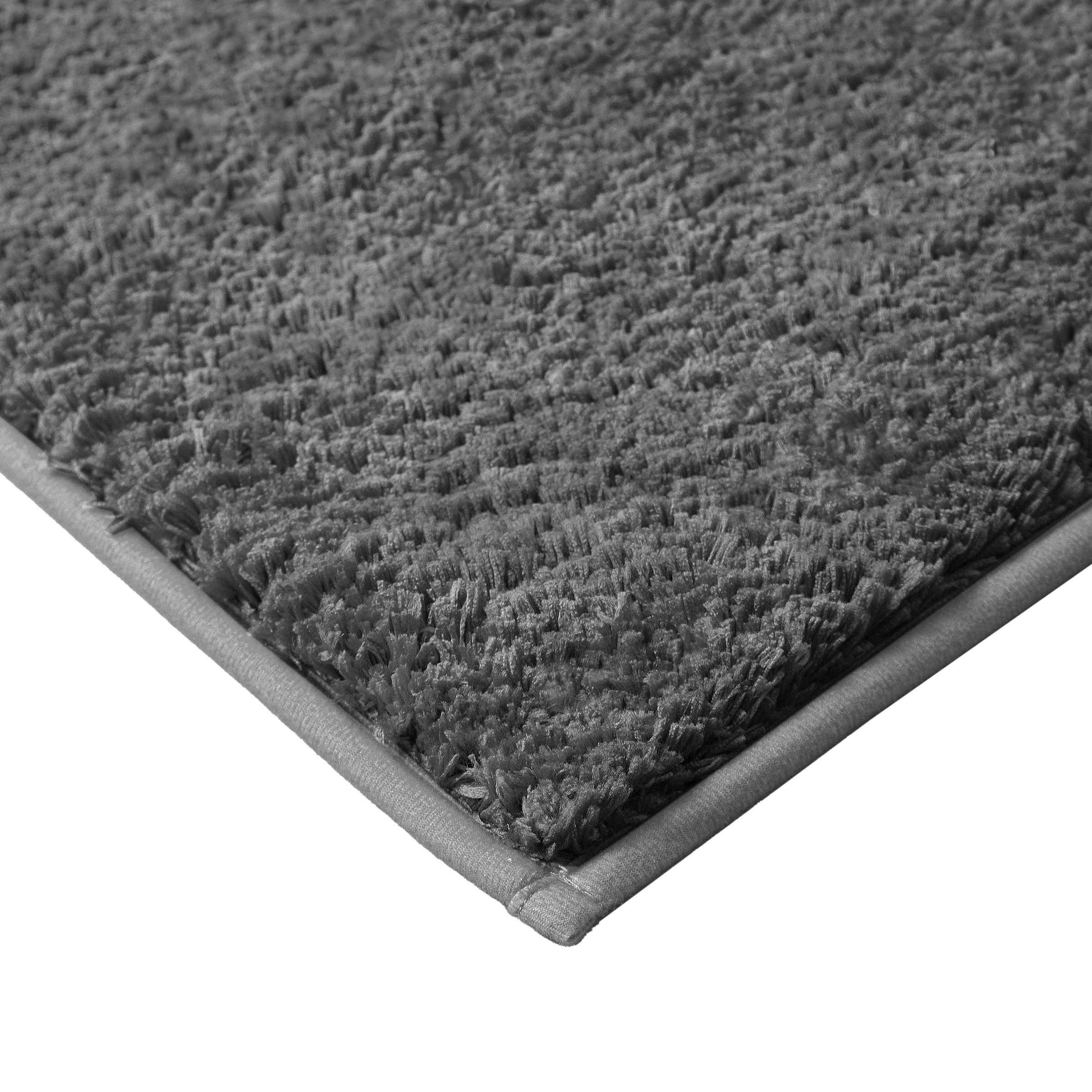 my home Badematte »Juna, Badteppich«, rutschhemmend beschichtet, fußbodenheizungsgeeignet-strapazierfähig, besonders weich, Badematten, unifarben