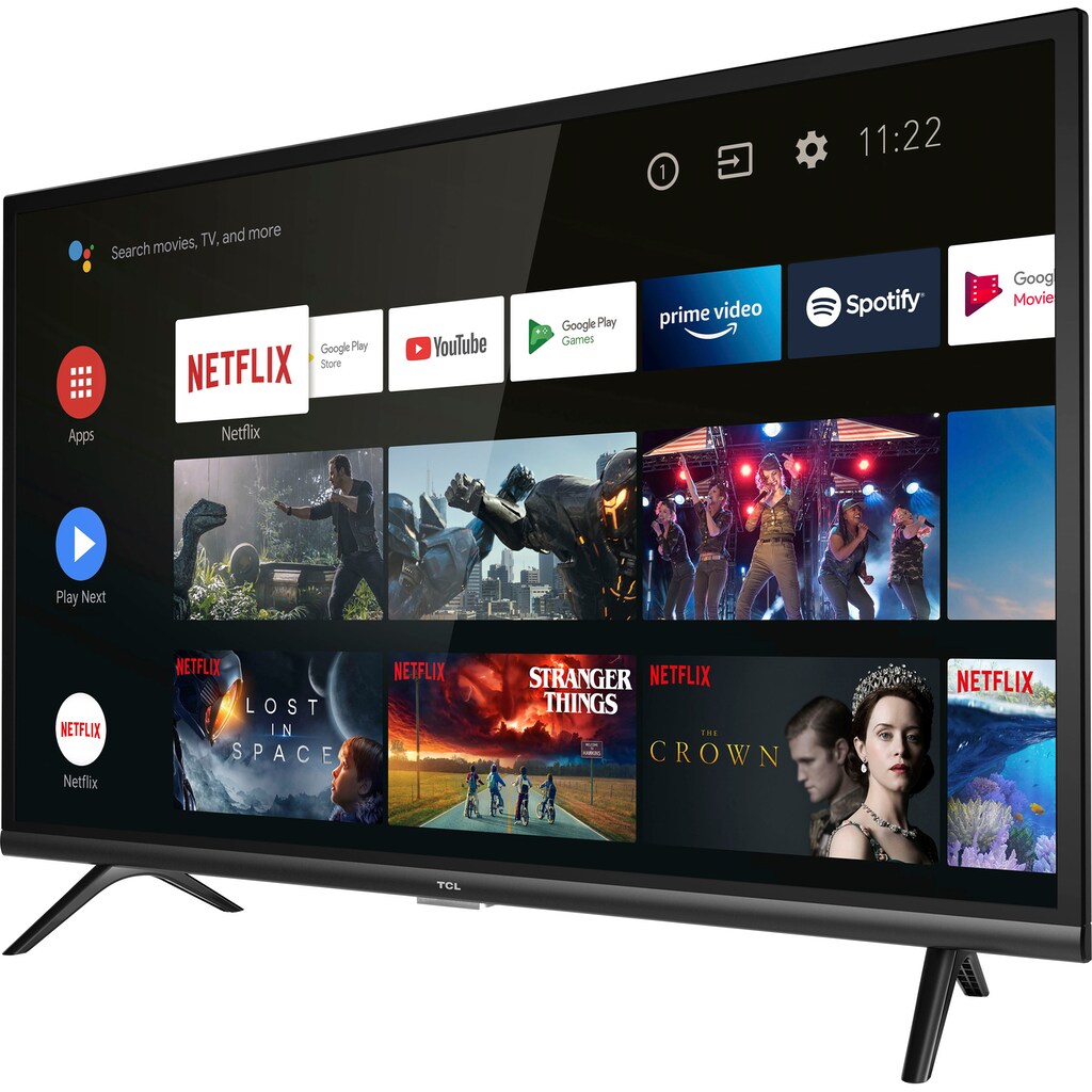 TCL LED-Fernseher »32ES570FX1«, 80 cm/31,5 Zoll, Full HD, Android TV-Smart-TV