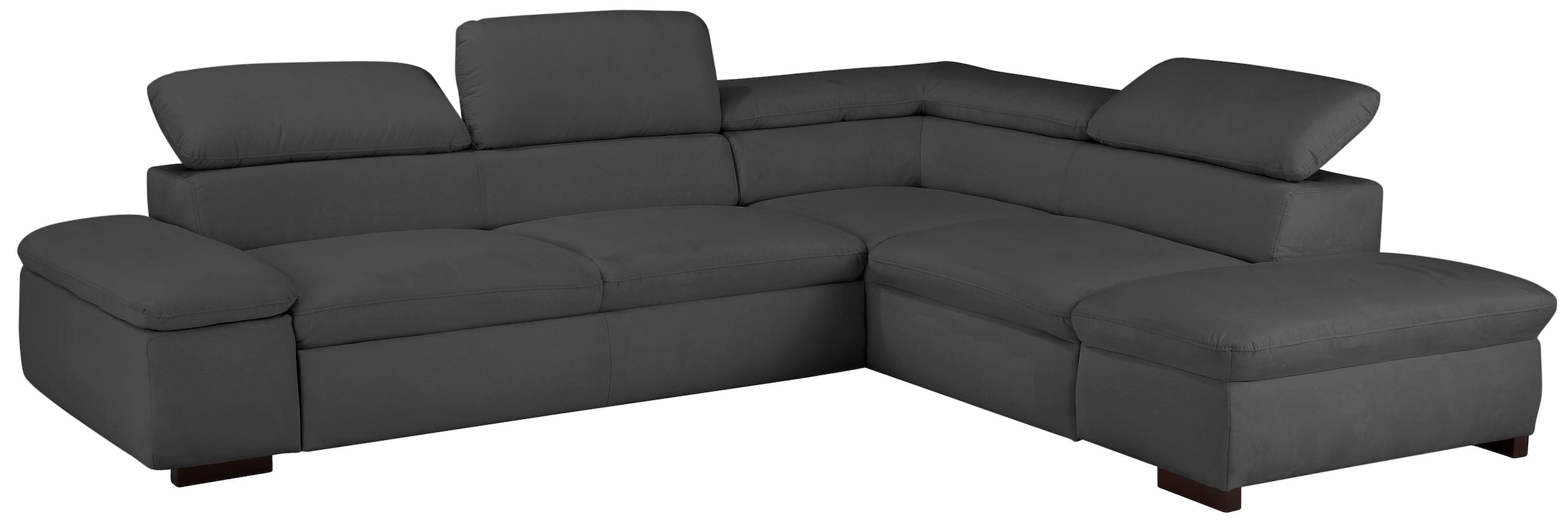 Home affaire Ecksofa »Alberto L-Form« mit Kopfteilverstellung, wahlweise mit Bettfunktion