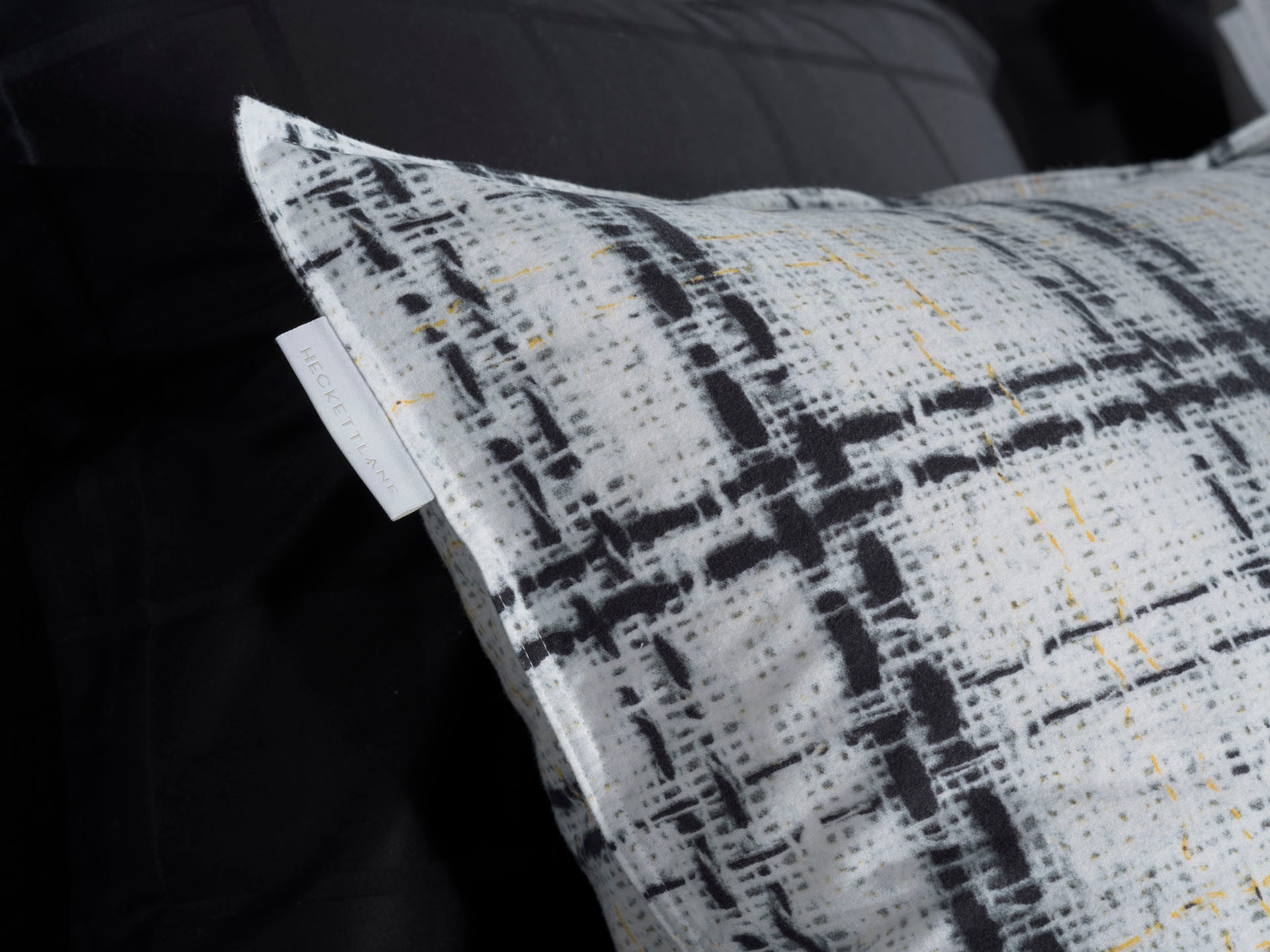 Heckett & Lane Bettwäsche »Ennio« 2 Stk. tlg. Karo Muster, hochwertiges Flanell, Bettwäsche ab 135x200 cm