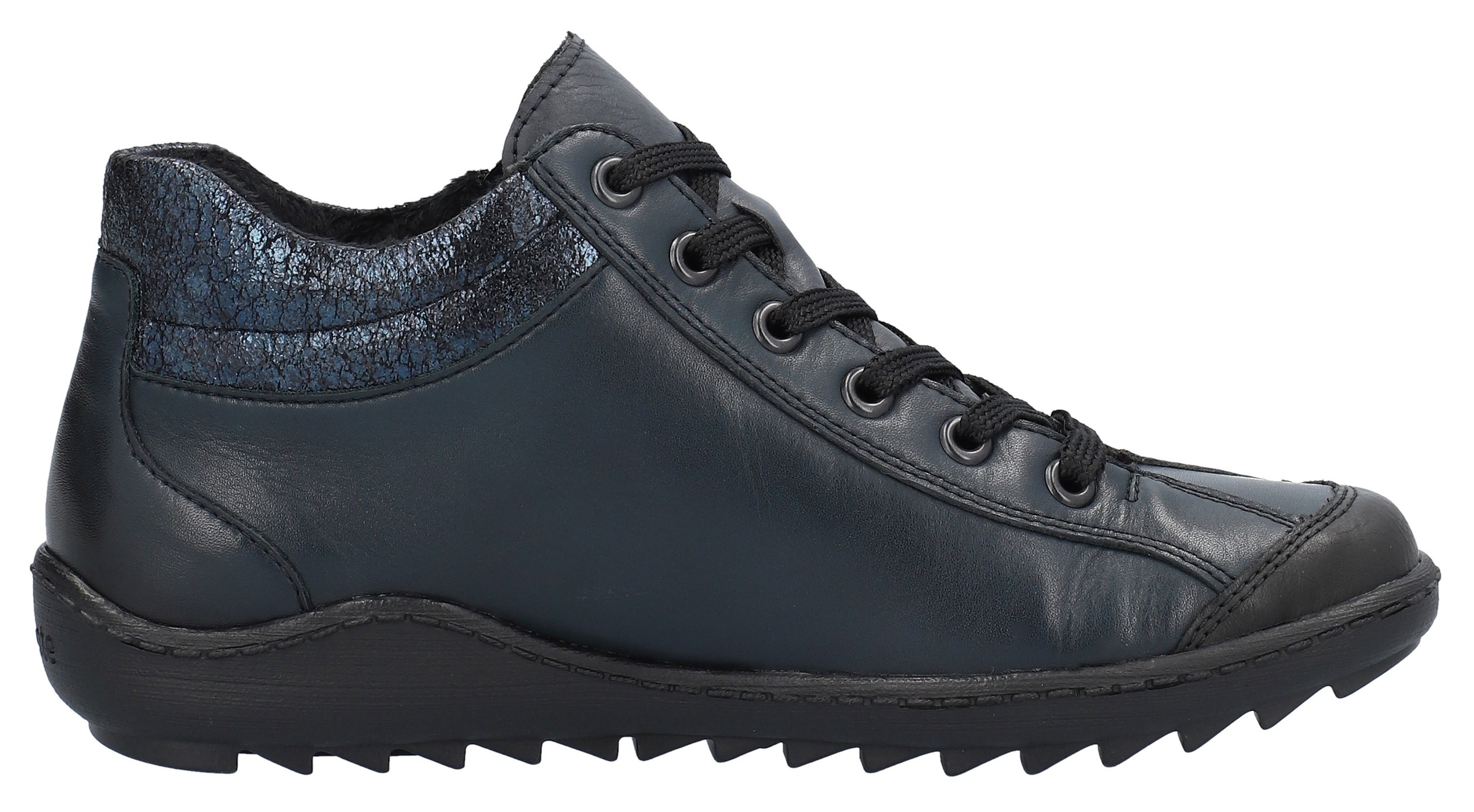 Remonte Schnürboots, Flats, Komfortschuh, Boots mit seitlichem Reißverschluss