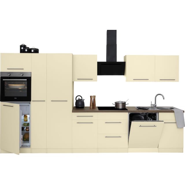 Küchen Breite mit 360 Küchenzeile online wiho E-Geräten, kaufen cm »Unna«,