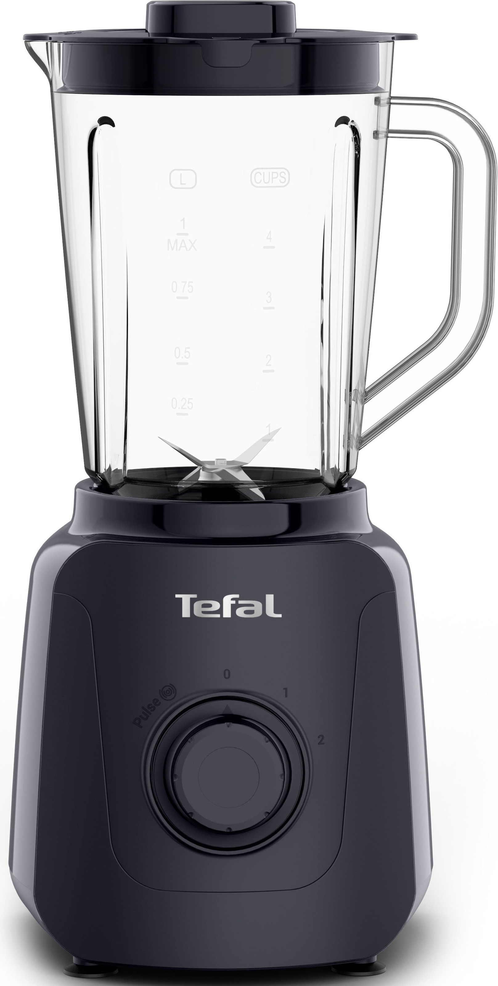 Tefal Standmixer »Blendforce Essential« 450 W 1 L, 2 Geschwindigkeitsstufen, Pulsmodus, inkl. Zerkleinerer