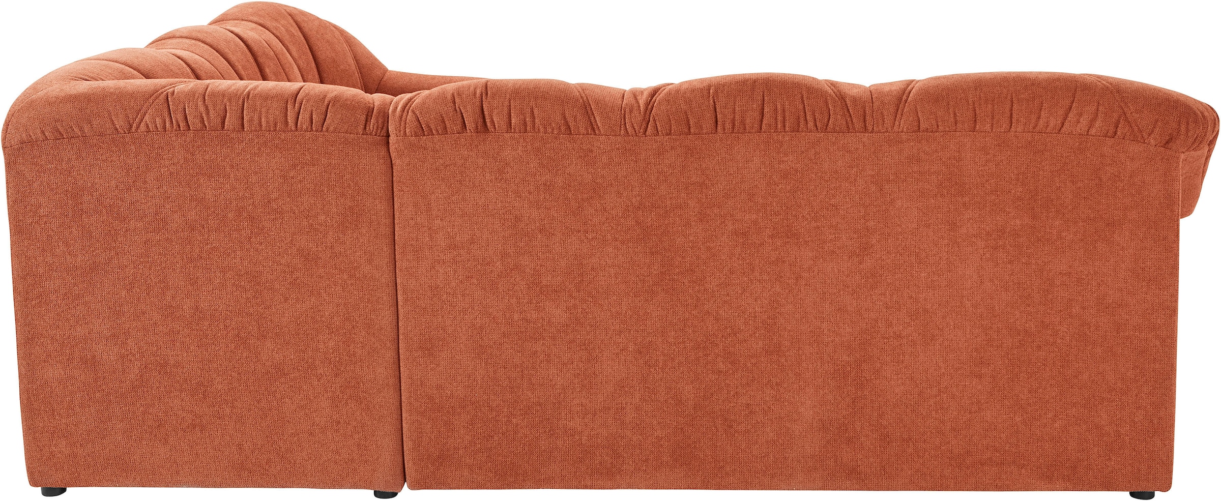 DOMO collection Ecksofa »Papenburg B/T/H: 242/190/84 cm L-Form«, wahlweise mit Bettfunktion, Langer Schenkel links oder rechts