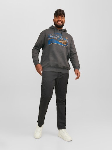 Jones Kapuzensweatshirt PlusSize SWEAT HOOD kaufen & Jack COL 2 »JJELOGO PLS« NOOS 23/24 online