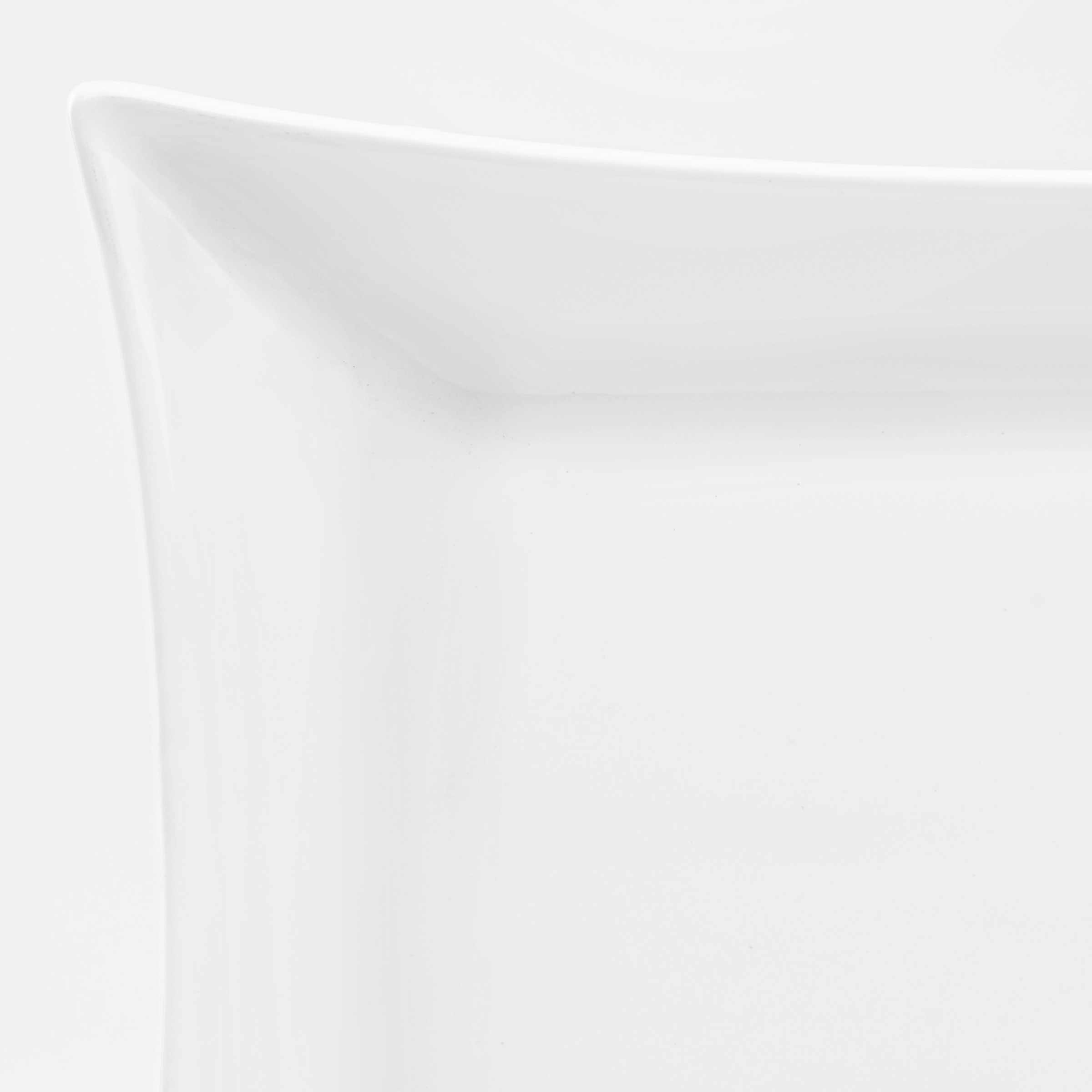 van Well Servierplatte »Platte rechteckig, 39 x 28 x 2 cm, 6 Stück«, (Set, 6 tlg.), spülmaschinen- und mikrowellengeeignet