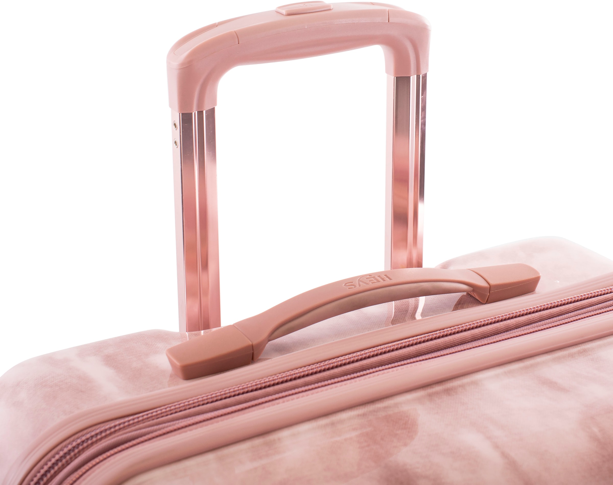 Heys Hartschalen-Trolley »Tie-Dye pink, 76 cm«, 4 Rollen, Heys x Joachim Llambi Hartschalen-Koffer Volumenerweiterung