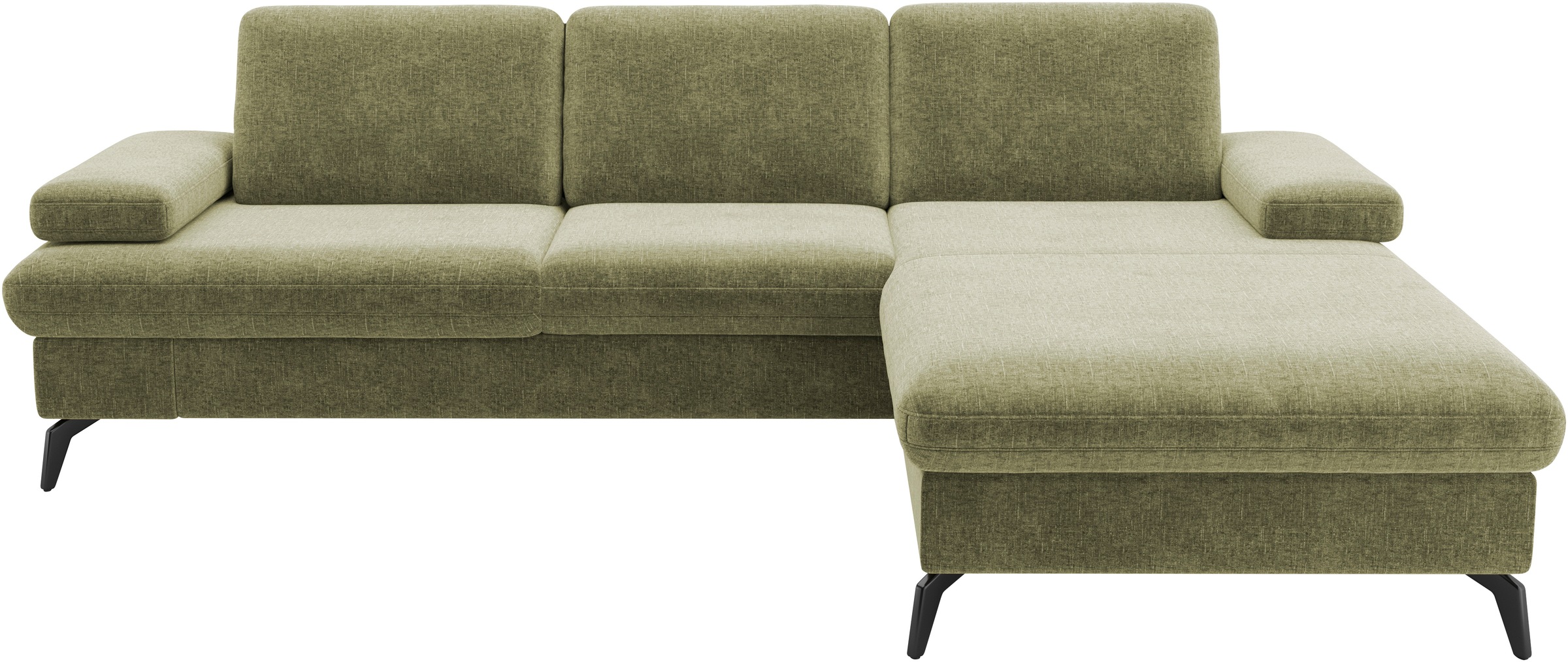 sit&more Ecksofa »Morris Jubi L-Form, B: 247 cm« mit Armteilfunktion & 1 Zi günstig online kaufen