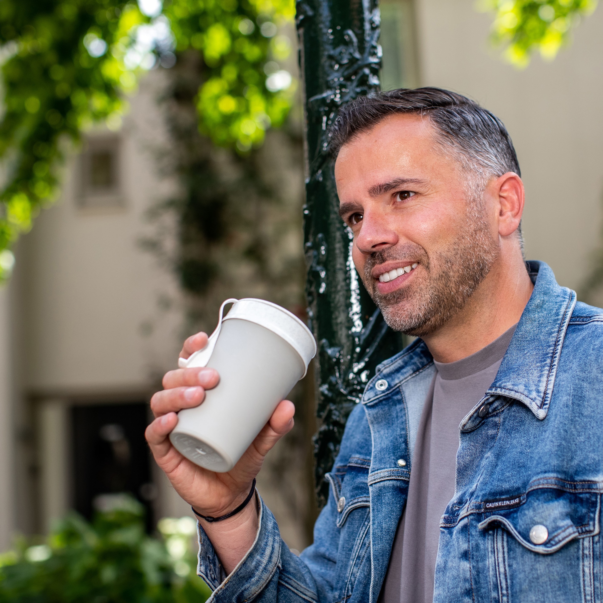 KOZIOL Coffee-to-go-Becher »ISO TO GO« 100% biobasiertes Material,doppelwan günstig online kaufen