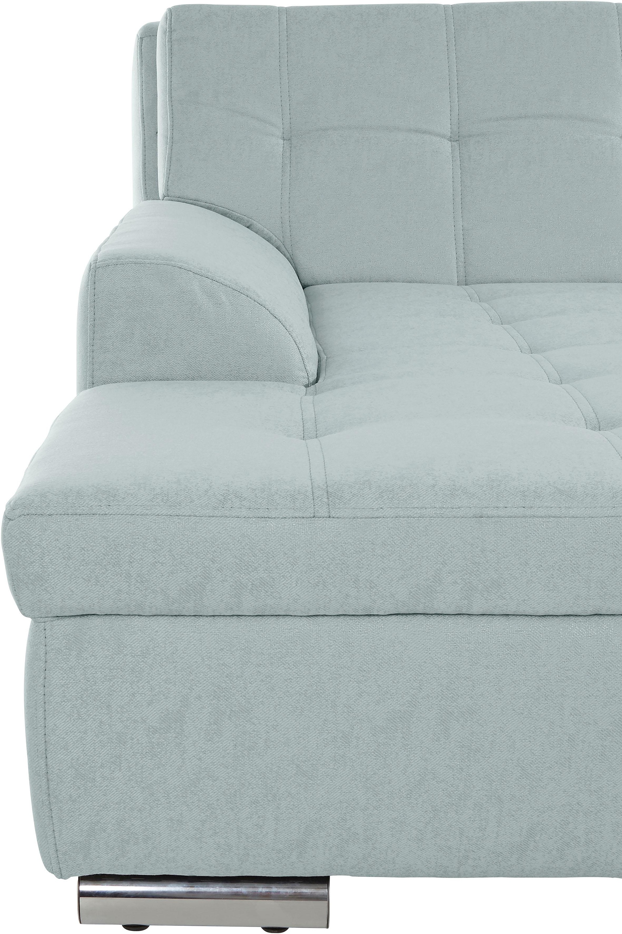 DOMO collection Wohnlandschaft »Aversa U-Form«, wahlweise mit Bettfunktion, frei im Raum stellbar