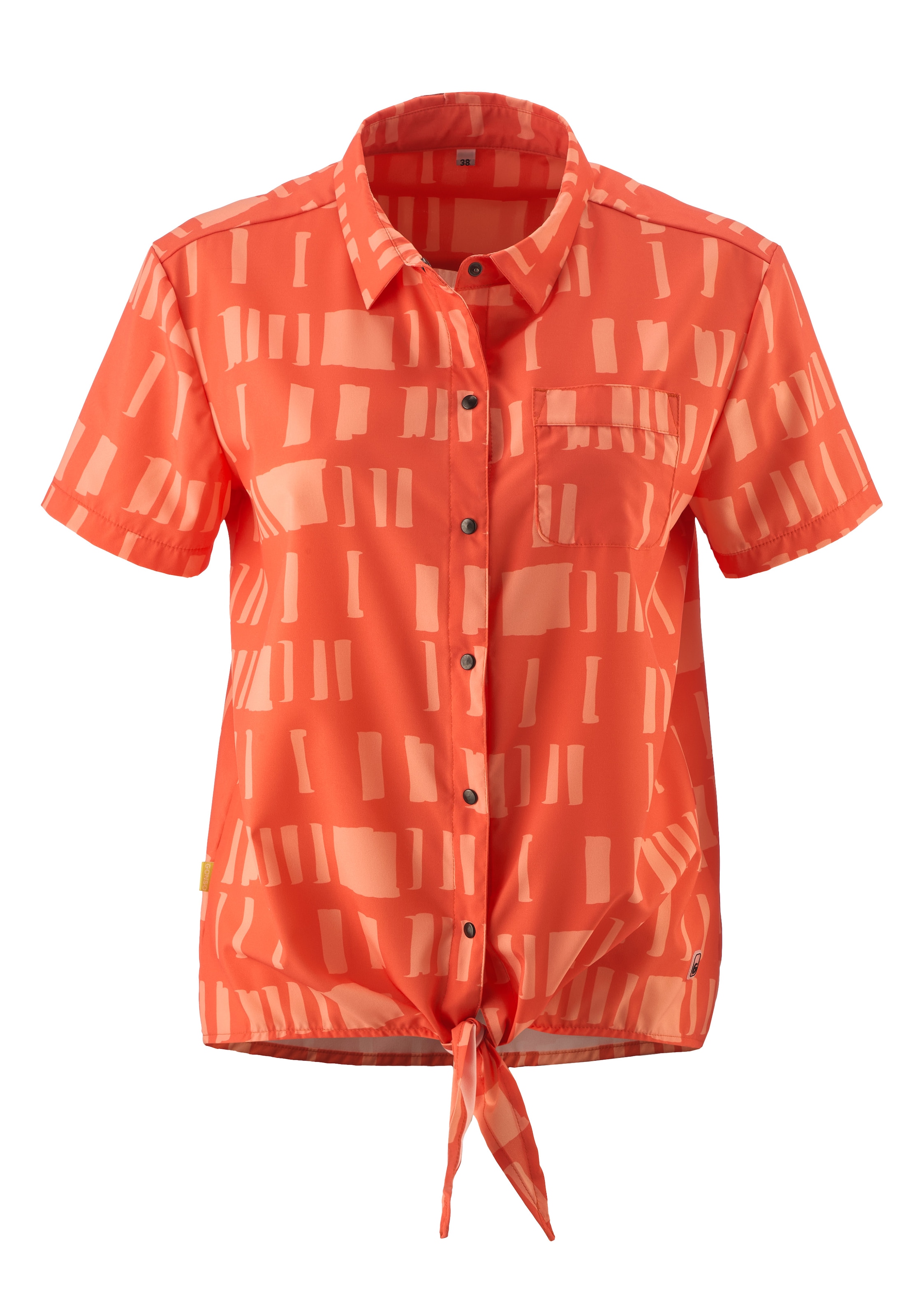 GONSO Radtrikot »Adventure Blouse W« Strapazierfähig, formbeständig hellrot 38 38 Etwas weitere Passform