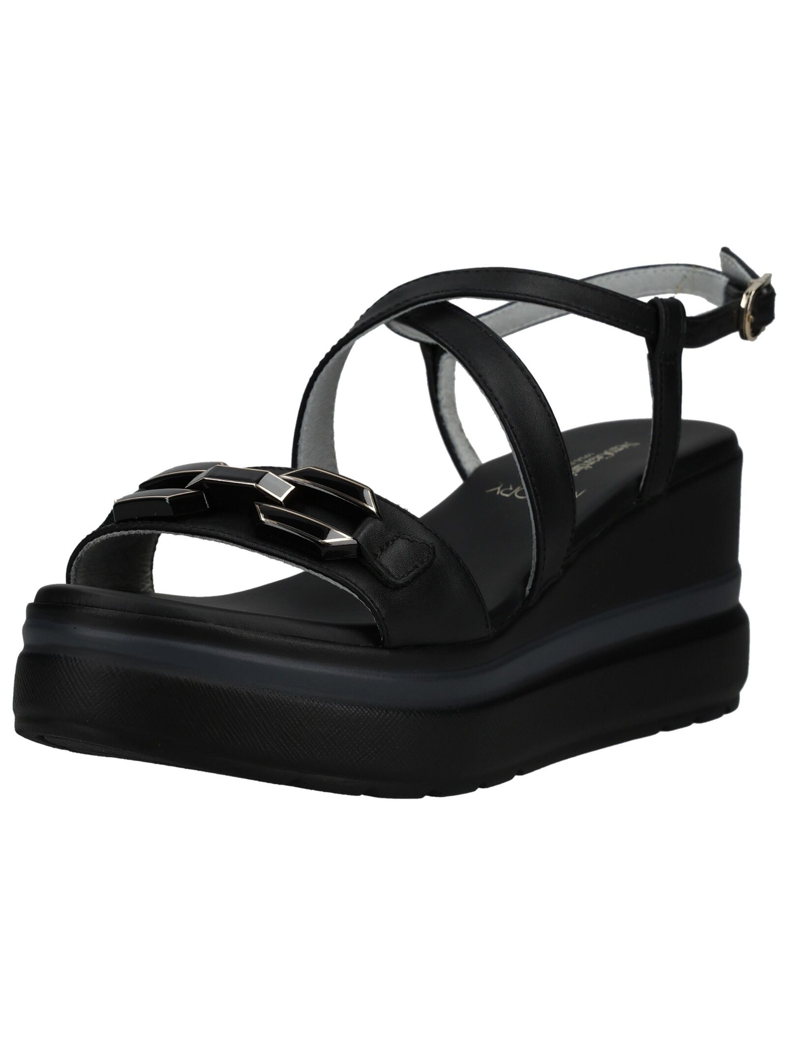 Nero Giardini High-Heel-Sandalette »Nero Giardini Sandalen Leder«