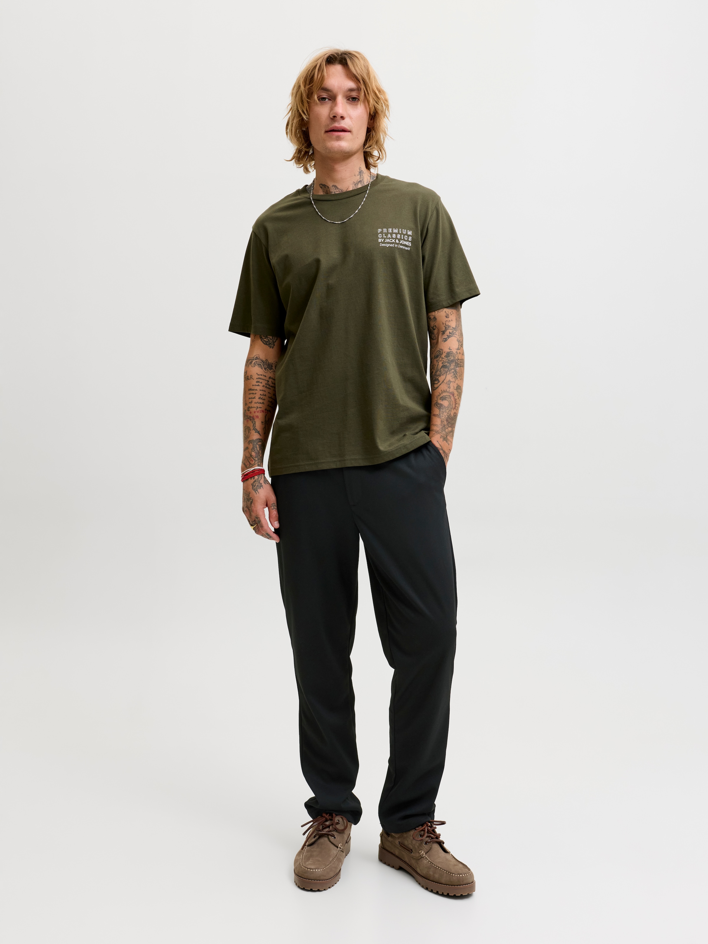 Jack & Jones Chinos »JPSTOLLIE DEVON CHINO NOOS«  Materialmix,