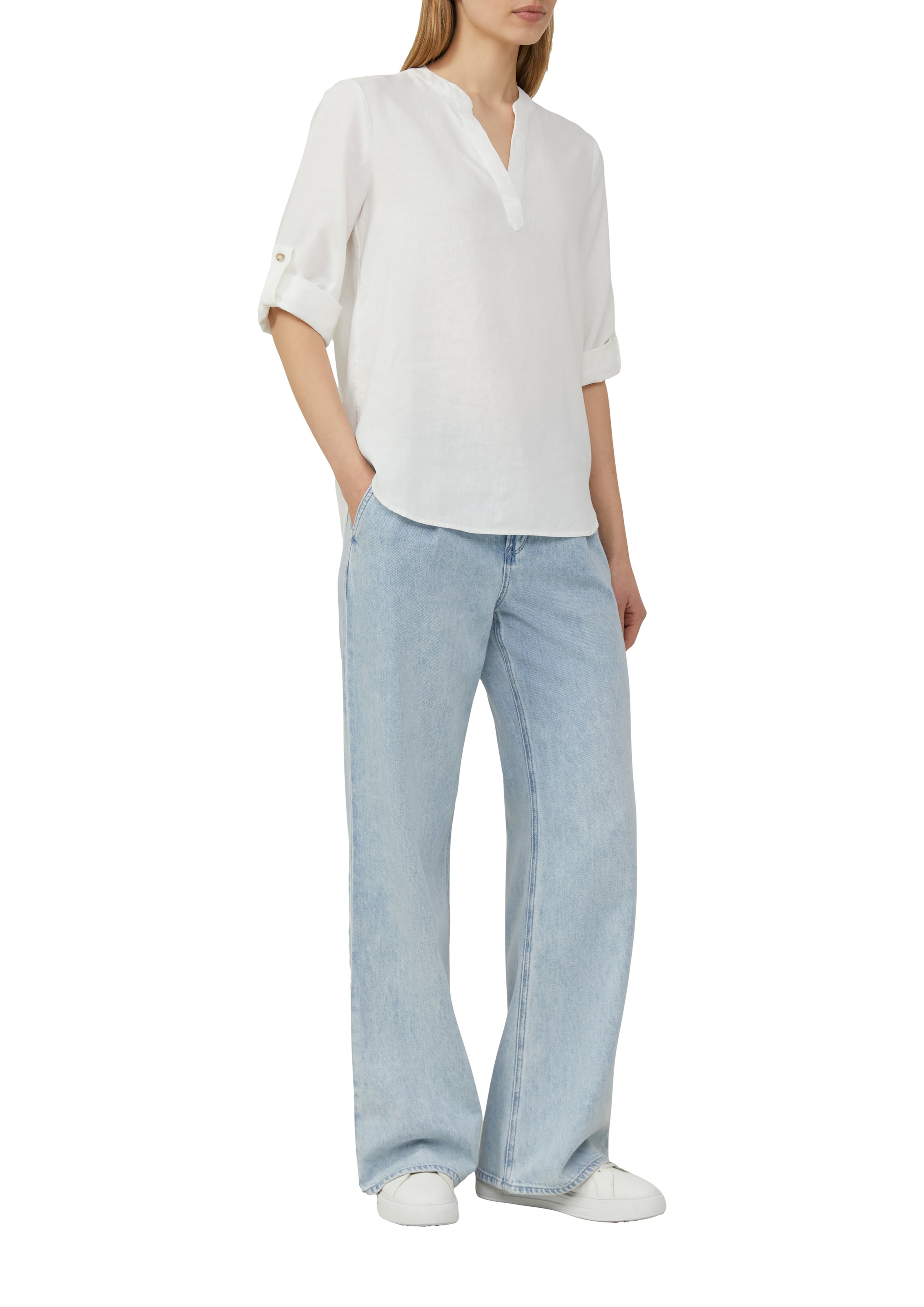 s.Oliver Klassische Bluse, mit Turn-up