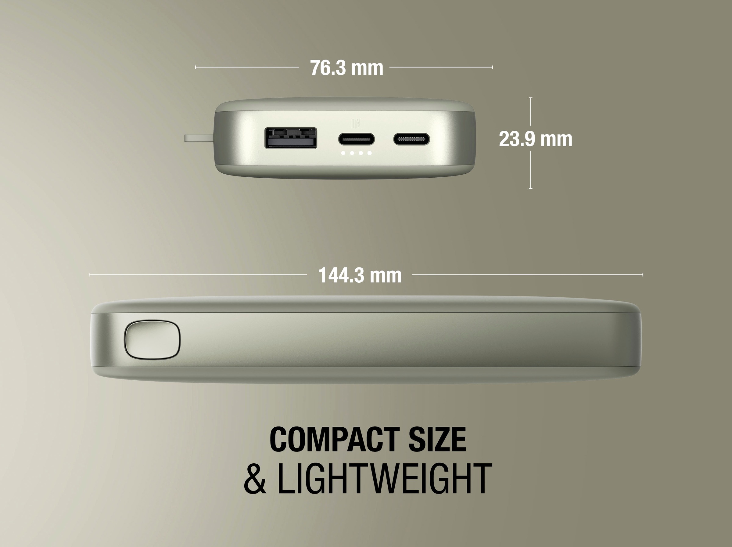 Fresh´n Rebel Powerbank »Power Pack 18000mAh mit USB-C, Ultra Fast Charge & 20W PD«