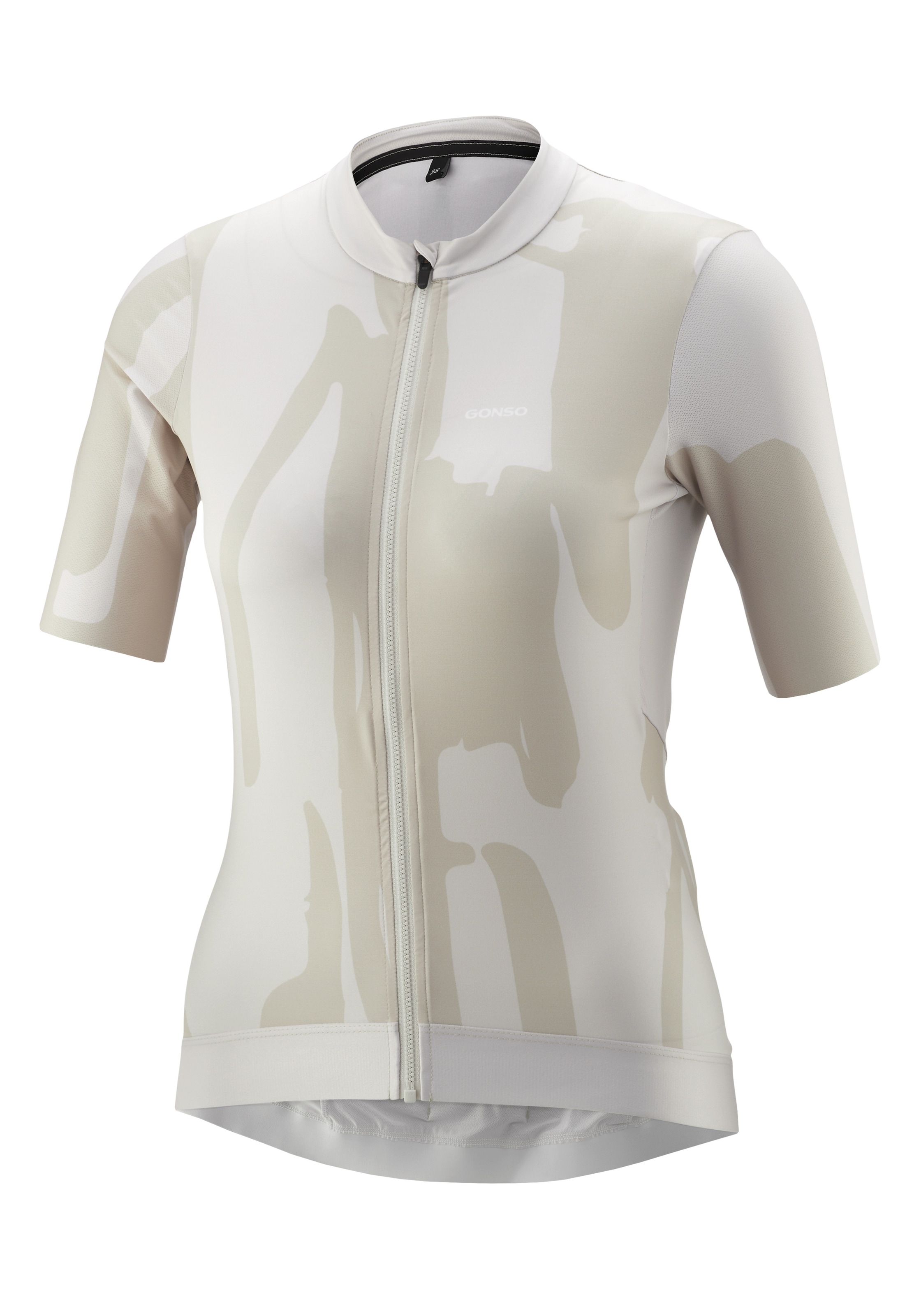 Gonso Radtrikot »Road Jersey Print W« Damen Fahrradtrikot, modernes Trikot mit 3-teiliger Rückentasche