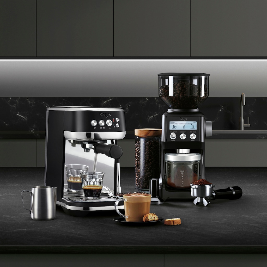 Sage Espressomaschine »the Bambino Plus, SES500BTR, Black Truffle«
