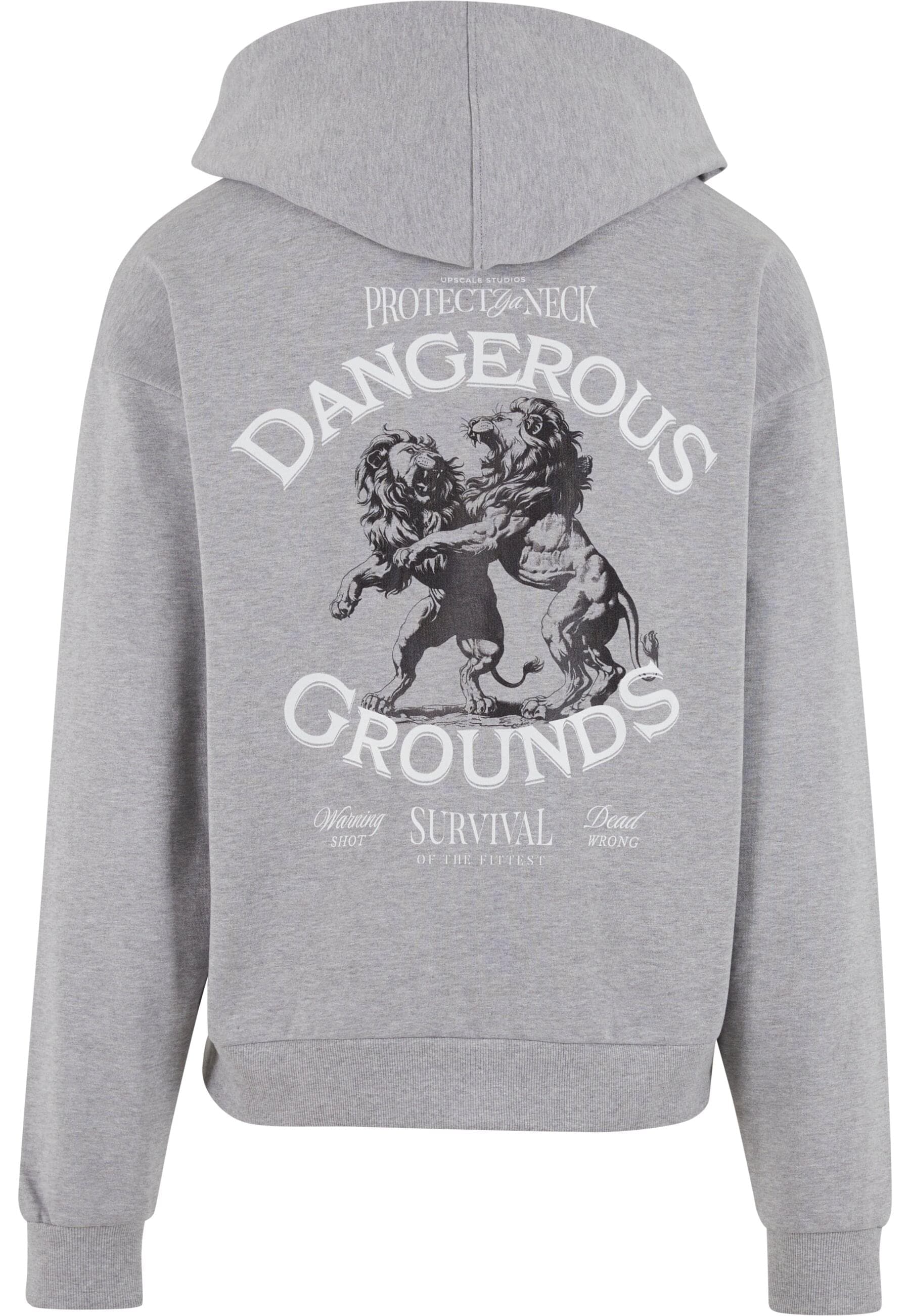 Upscale by Mister Tee Sweatjacke »Upscale by Mister Tee Dangerous Grounds Oversize Zip Hoody«