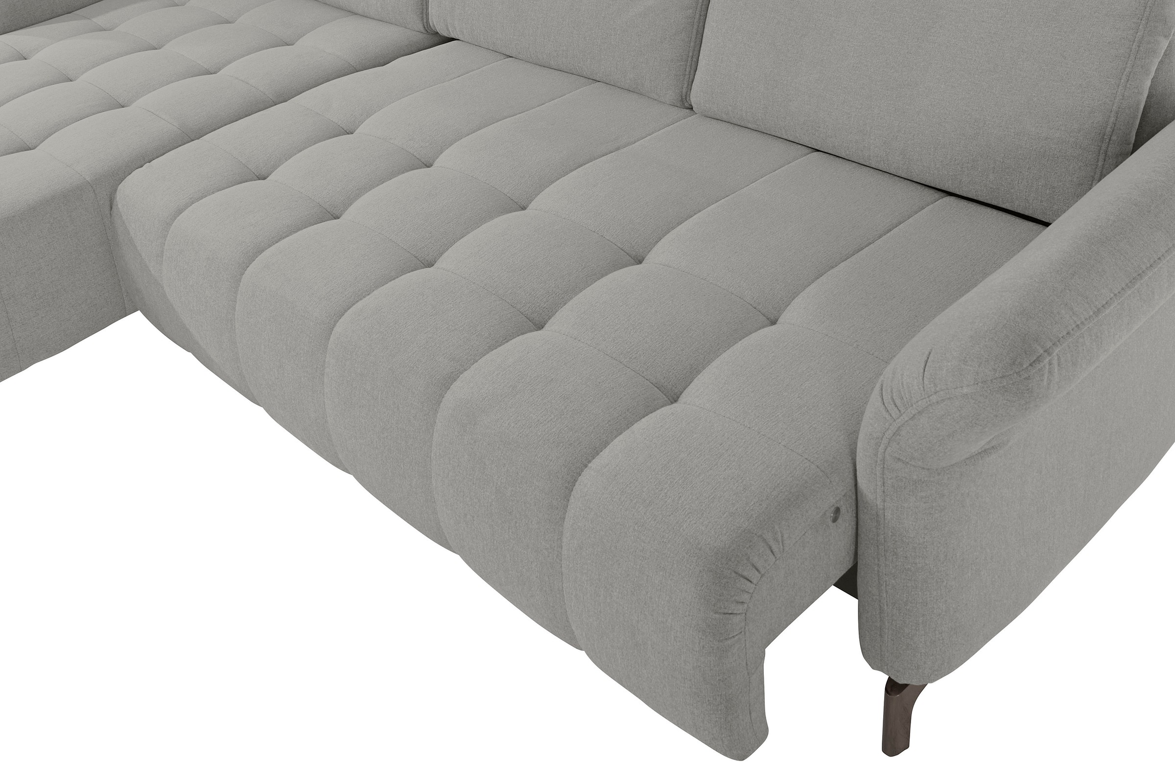 INOSIGN Ecksofa »Fresh L-Form«, Federkern, wahlweise Kopfteilverstellung und motorischer Vorziehsitz