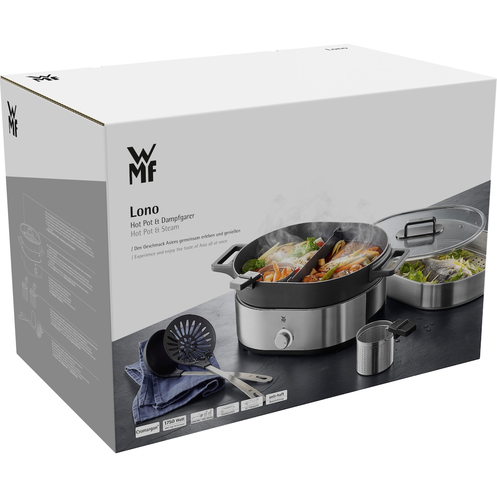 WMF Dampfgarer »Lono Hot Pot & Dampfgarer«, 1700 W