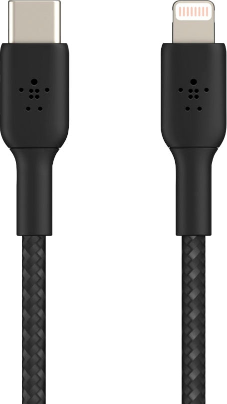 Smartphone-Kabel »Lightning/USB-C Kabel ummantelt mfi 1m«, Lightning-USB-C, 100 cm