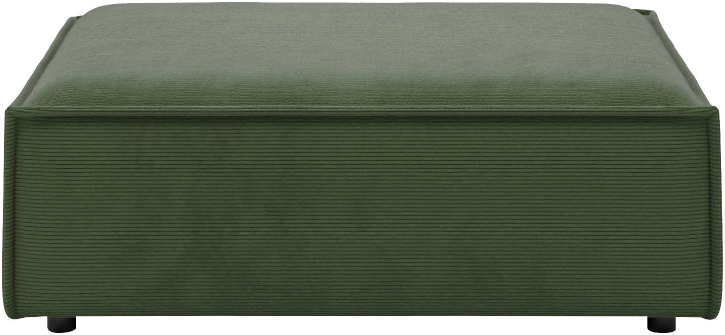 Places of Style Polsterhocker »Watertown, XXL Hockerbank passend zum Sofa - ideal als Beistellmodul«, erweiterbare Hockerbank mit weicher Polsterung