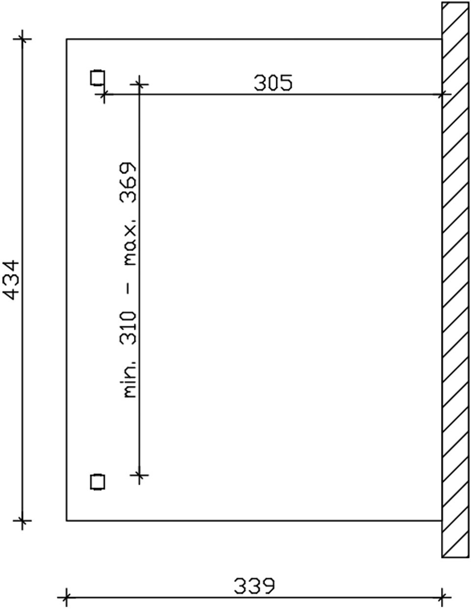 Skanholz Terrassendach »Verona« Leimholz
