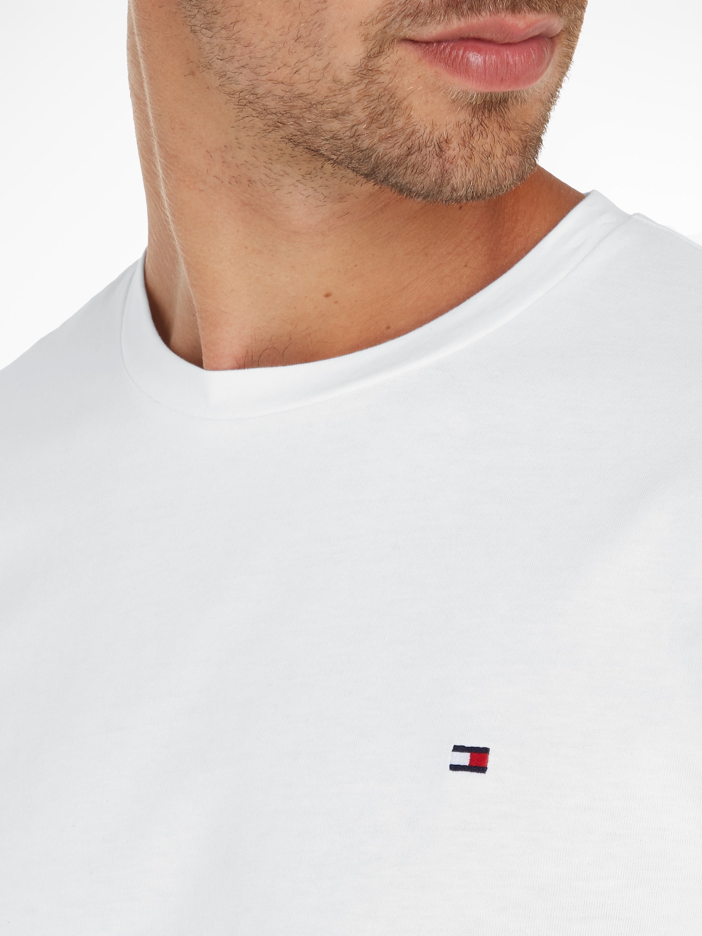 Tommy Hilfiger Longsleeve »TOMMY LOGO LONG SLEEVE TEE«, mit Logodruck