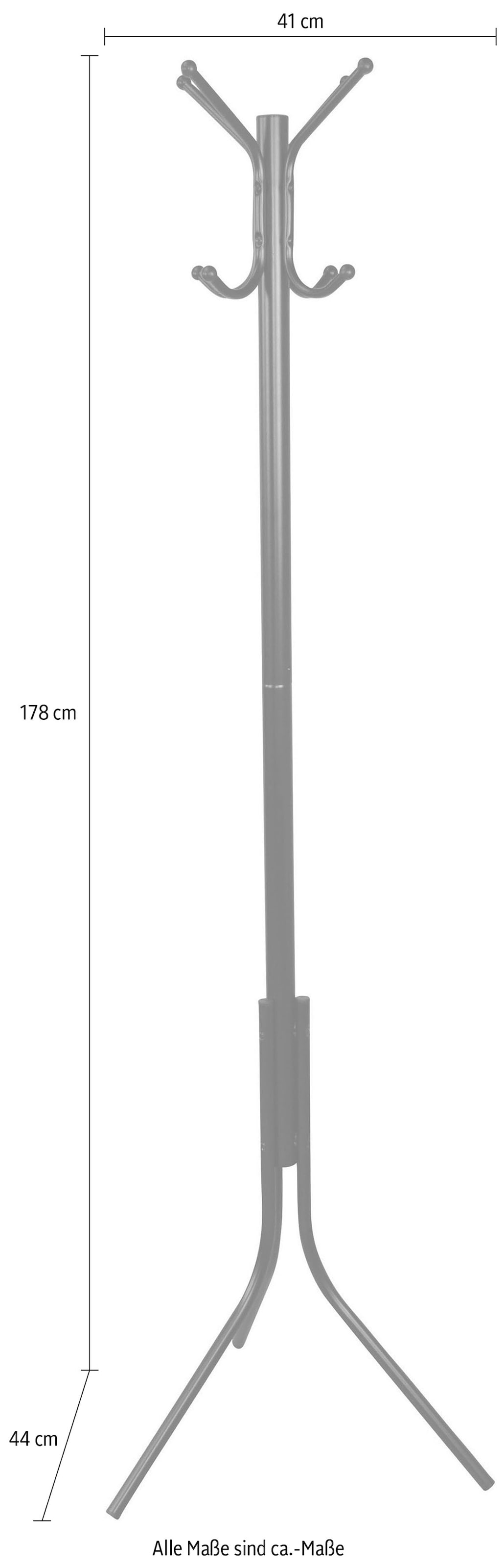 INOSIGN Garderobenständer »TOPSELLER!«, (Kleiderständer), Maße (B/T/H): 41/44/178 cm