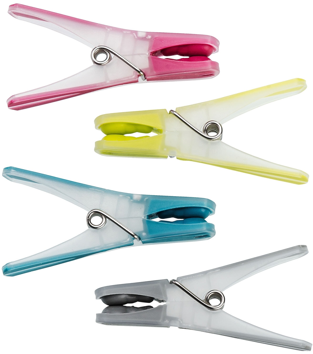 WENKO Wäscheklammern »Modell Arrow«, (Set, 48 St.), Wäscheclips mit rutschhemmender Spezialbeschichtung