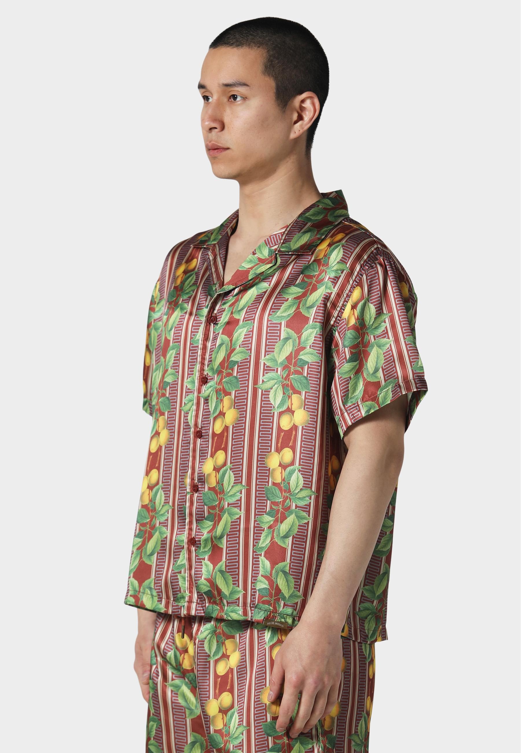 Pas De Monaco Langarmhemd »Pas De Monaco FRUITS CUBAN SHIRT« 1 Stk.