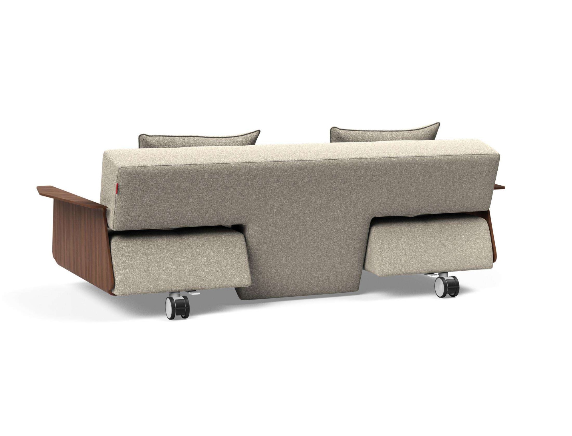 INNOVATION LIVING ™ Schlafsofa »Longhorn, Gästebett, Couch, Tagesliege, Bettsofa,«, Schlaf-, Relax-, oder Sitzposition, Armlehnen, Liegefläche 140x200 cm