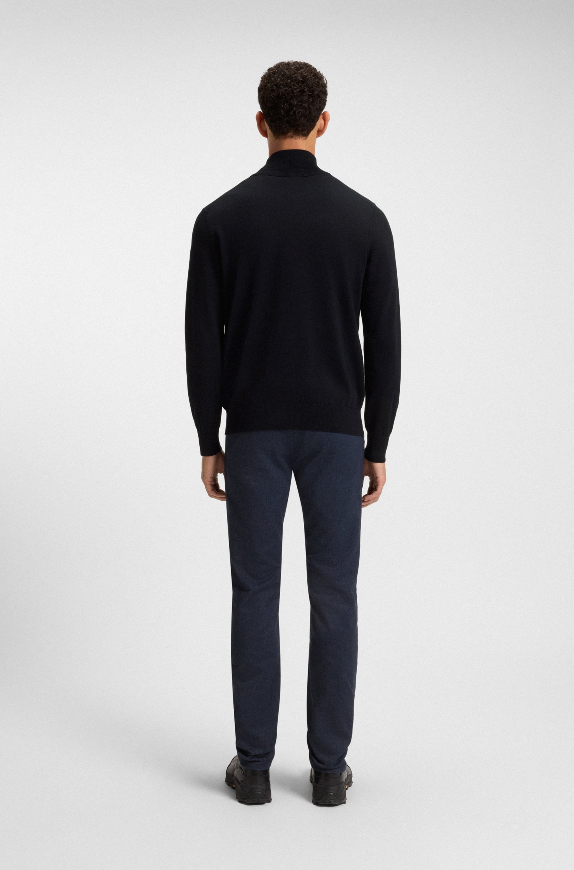 BOSS ORANGE Rollkragenpullover »Kanobix« mit Ton-in-Ton Logo