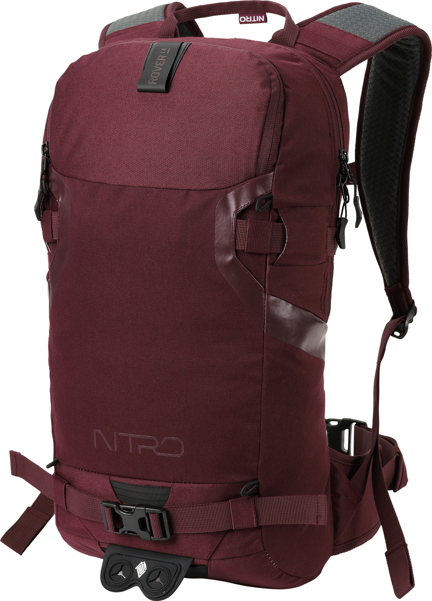 Trekkingrucksack »Rover 14, Wine«, speziell für den Wintersport konzipiert