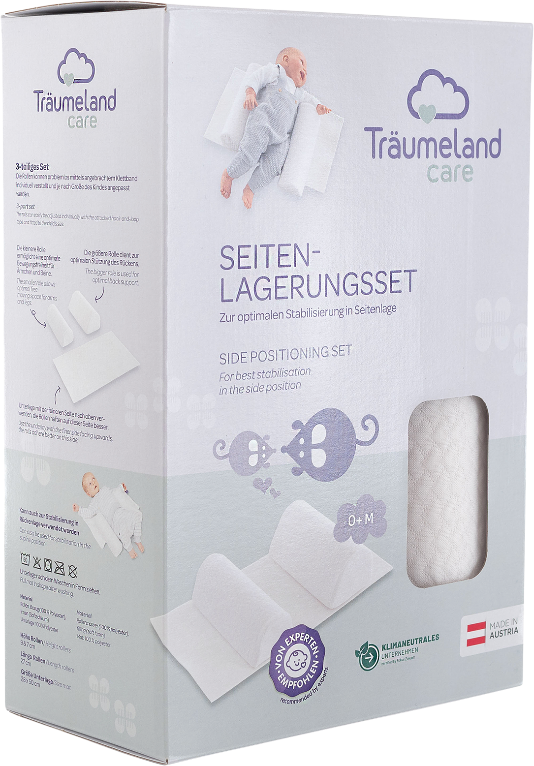 Träumeland Babykissen »care SEITENLAGERUNGSSET«