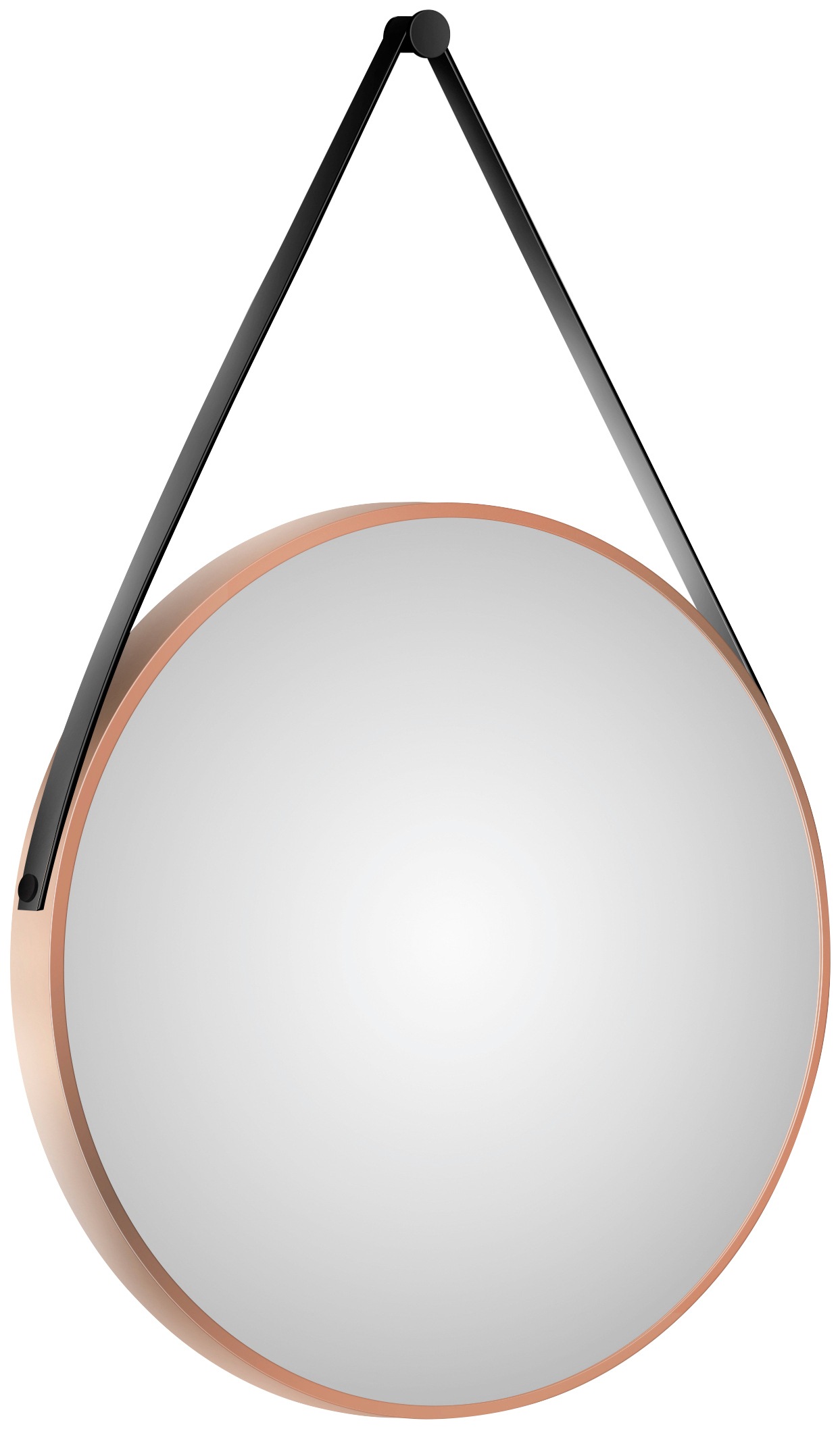 Talos LED-Lichtspiegel rund, mit indirekter LED Beleuchtung, matt Ø 80 cm günstig online kaufen