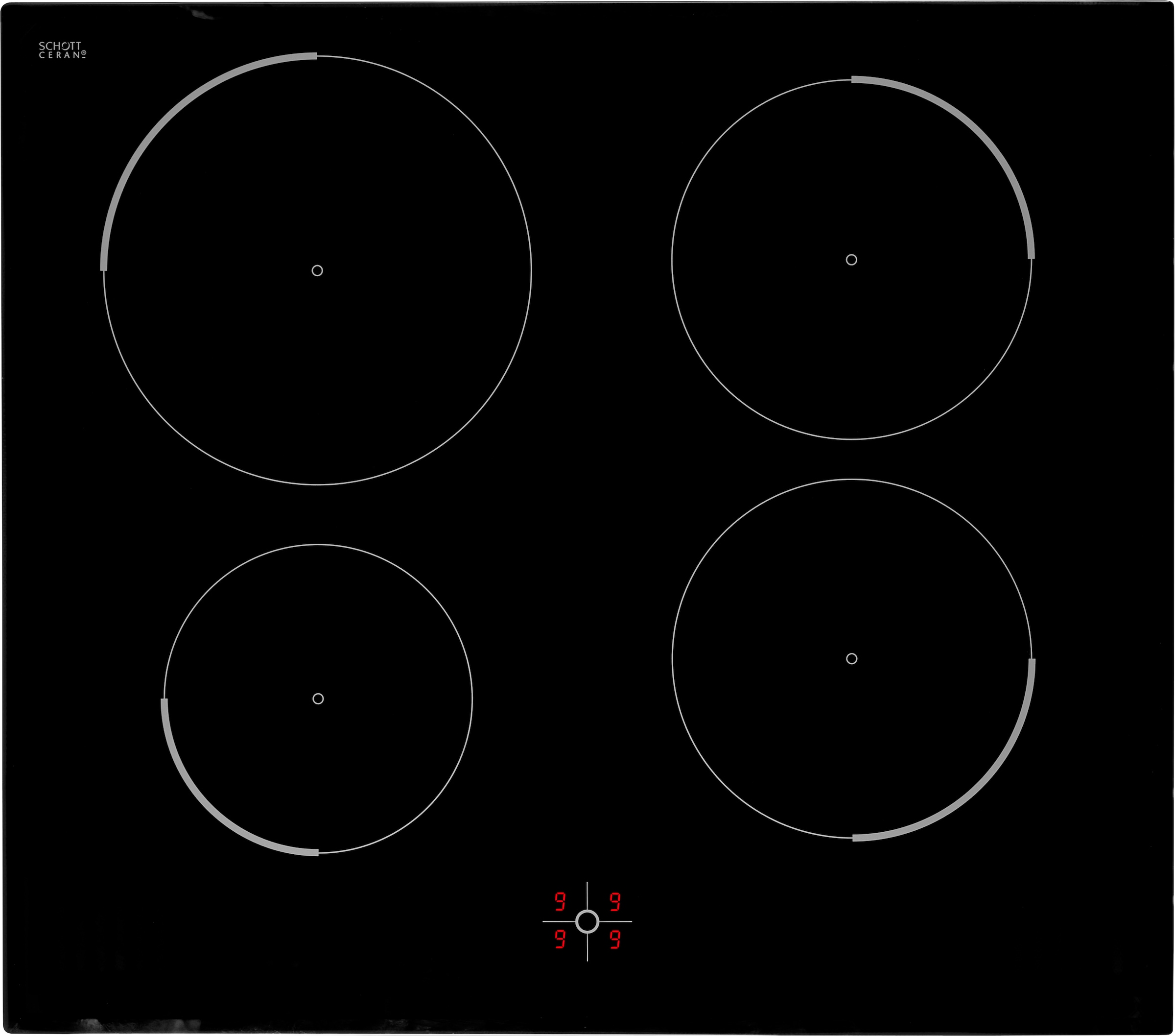 Hanseatic Induktions Herd-Set »HBCO7010PA1 + HI4B6071CB«, HBCO7010PA1, mit 1-fach-Teleskopauszug, Pyrolyse-Selbstreinigung