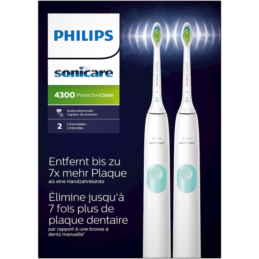 Philips Sonicare Elektrische Zahnbürste »HX6807/35«, 2 St. Aufsteckbürsten