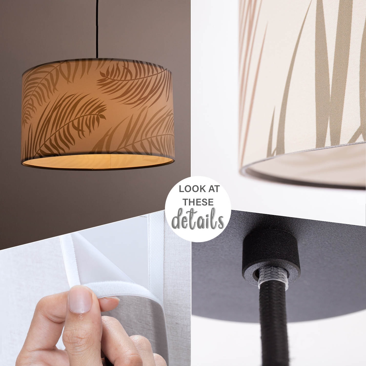 Paco Home Pendelleuchte »Kuba 123«, 1 flammig, Leuchtmittel E27 | ohne Leuchtmittel, Hängelampe Esstisch Wohnzimmer Modern Lampe Kinderzimmer Jungle