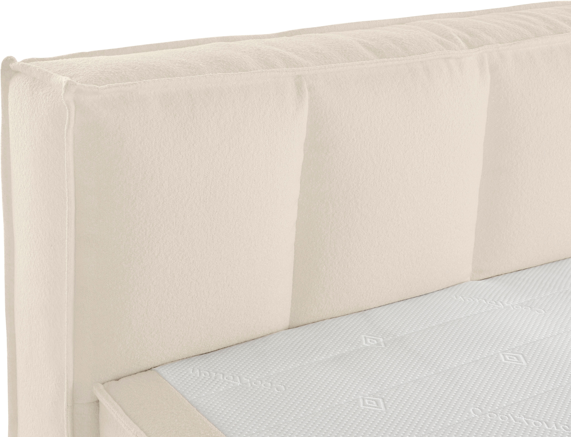 LeGer Home by Lena Gercke Boxspringbett »Addyson«, (Härtegrade H2, H3 und H4 wählbar), Boxspringbett inkl. Topper, 2 Matratzen